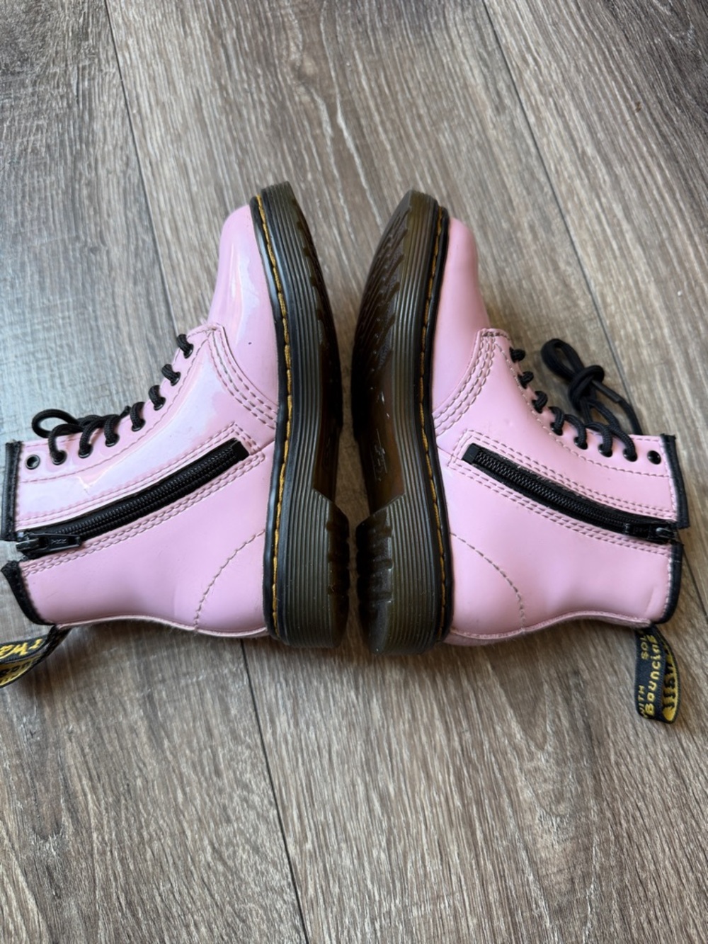 Dr.Martens light pink 1460 boots - Picture 4 of 7